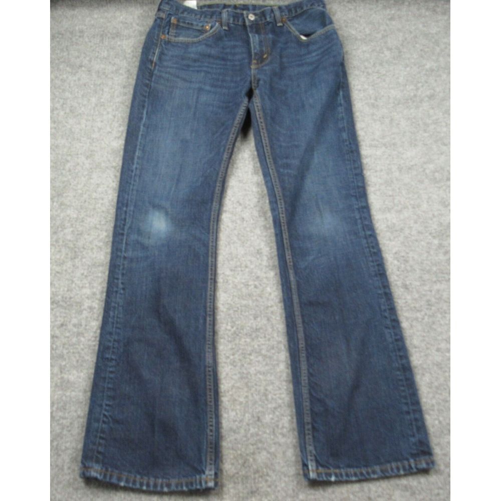 Levis 527 Jeans Mens 34x34 Slim Bootcut Medium Wash Denim Cotton Lower Rise‎